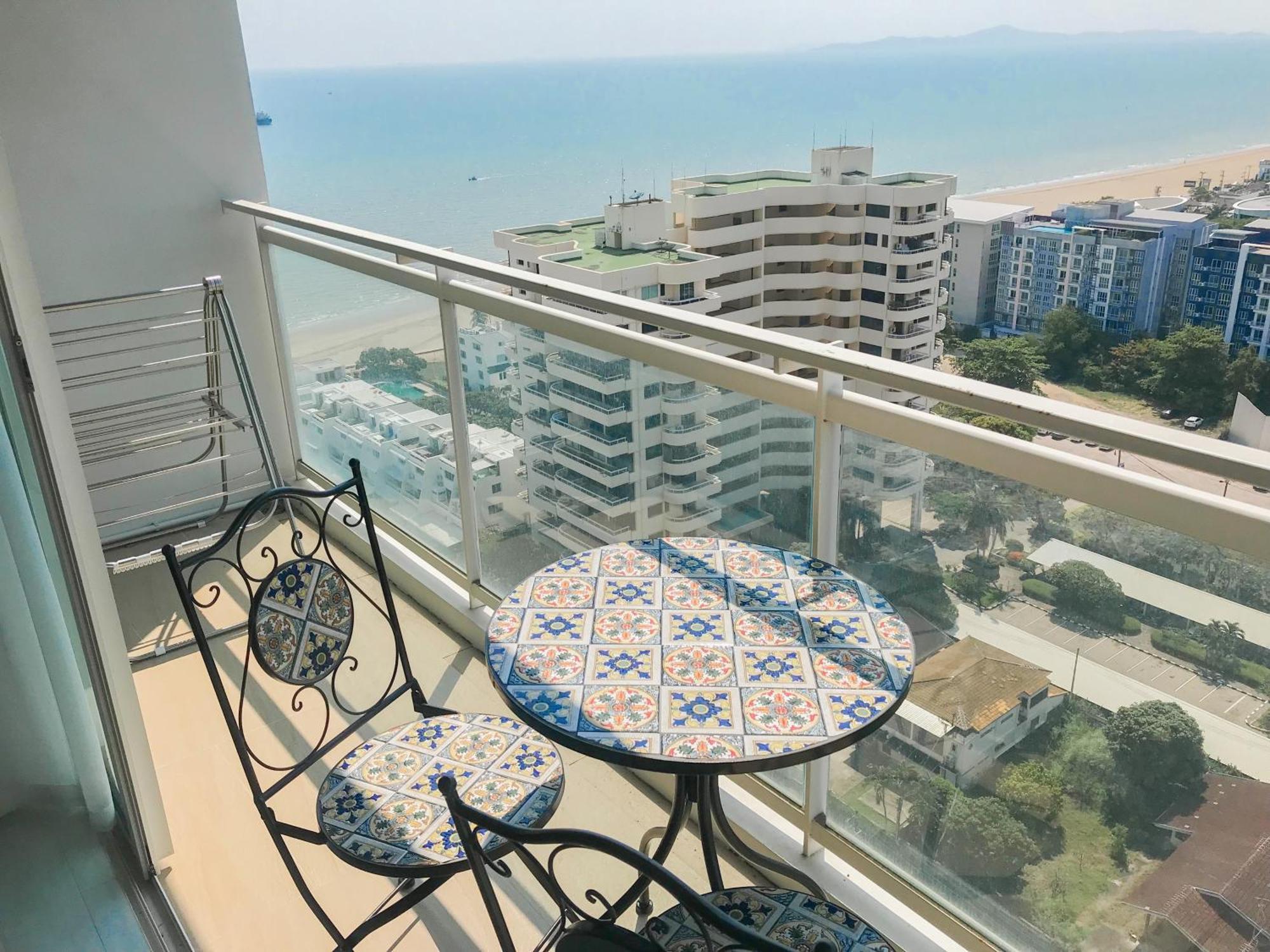 Residence By Hello Pattaya At Veranda Jomtien Beach Oda fotoğraf