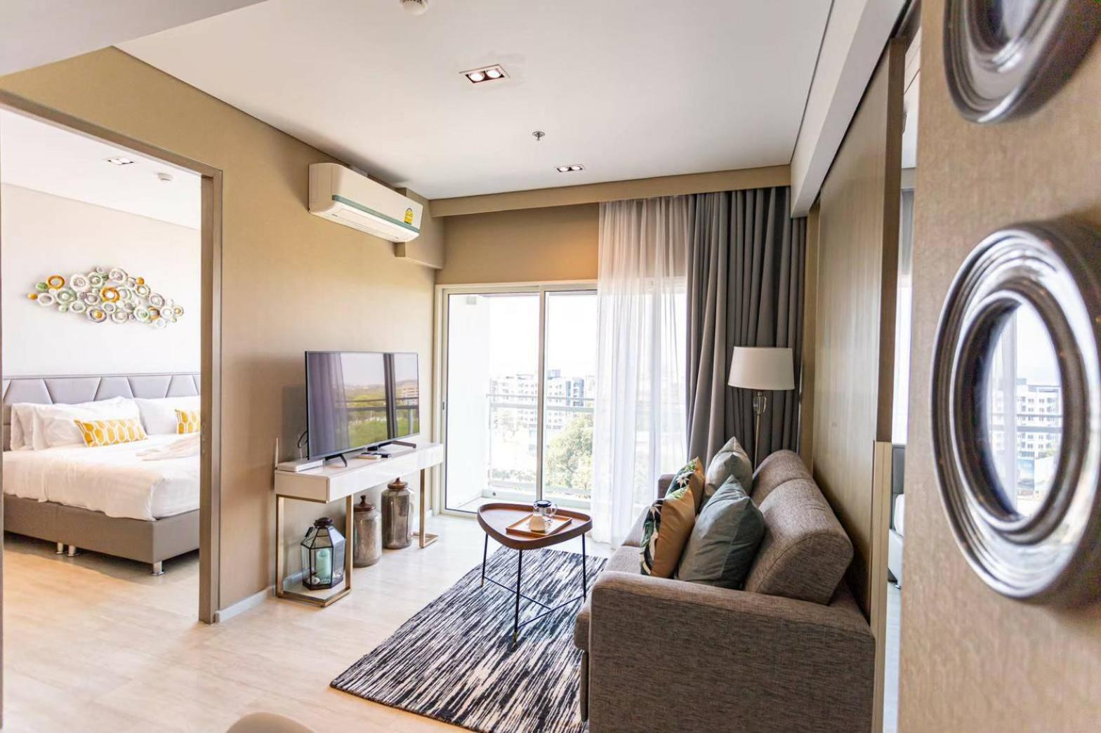 Residence By Hello Pattaya At Veranda Jomtien Beach Oda fotoğraf