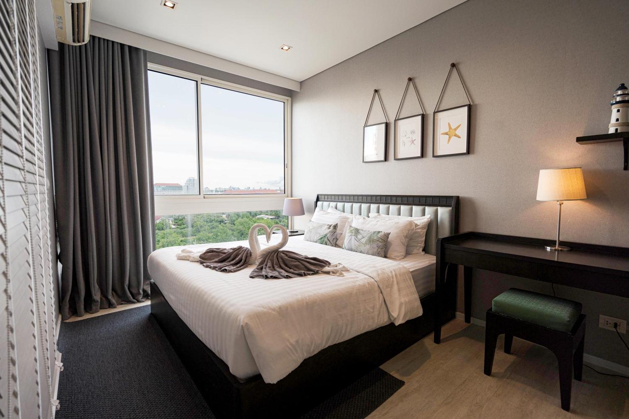 Residence By Hello Pattaya At Veranda Jomtien Beach Oda fotoğraf